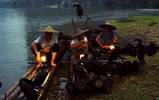 fisherman and fishing bird on li river,yangshuo (Click to see details)