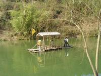 water rafting on yulong river,yangshuo (Click to see details)