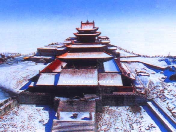 Golden Summit Temple on Mount Emei