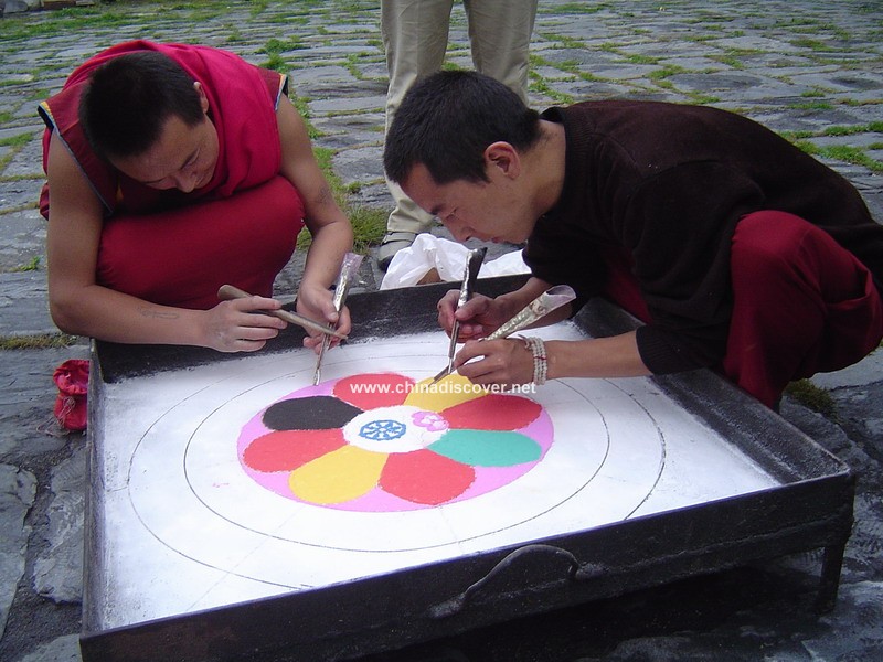 Tibetan Festival in Nanwu Monastery, Kangding Photo