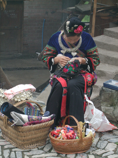 Hani ethnic woman, Yuanyang Photo