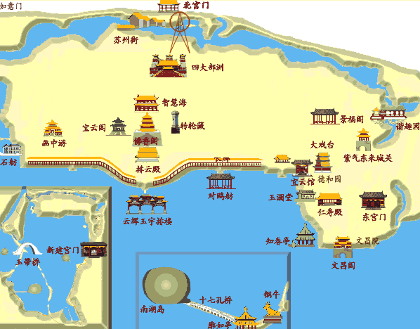 Summer Palace Map