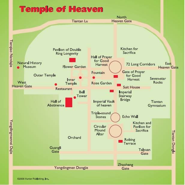 Temple of Heaven Map
