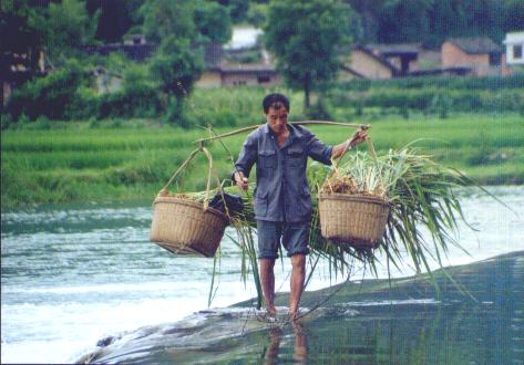 farmers in Yangshuo (Click to see details)