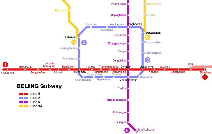 Beijing Subway Map