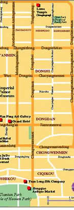 Beijing City Map