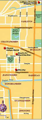Beijing Tourist Map