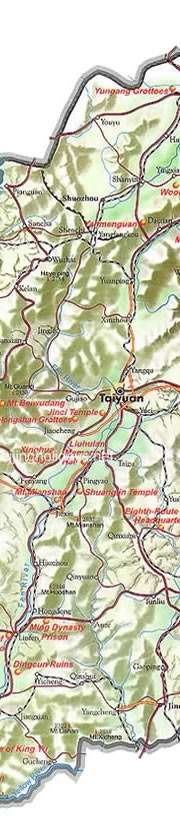 map of shangxi