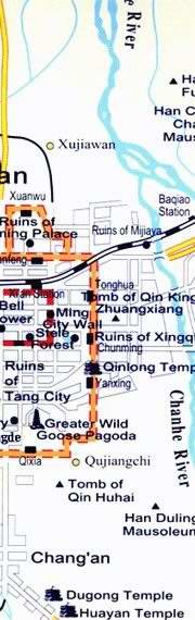 Maps of Xian City